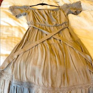 Luxology maxi dress with belt.